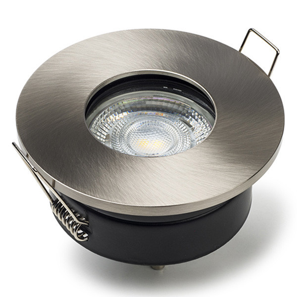 Χωνευτό Φωτιστικό Λάμπα LED Στρογγυλό 123led GU10 IP65 83mm Nickel Silver LDR08016 - 2