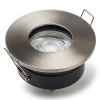 Χωνευτό Φωτιστικό Λάμπα LED Στρογγυλό 123led GU10 IP65 83mm Nickel Silver LDR08016 - 2