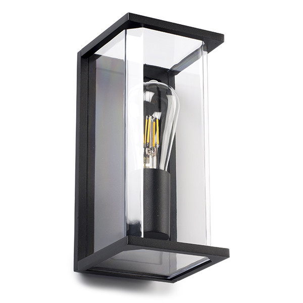 123led μαύρο επιτοίχιο φωτιστικό Brooklyn | Κατάλληλο για 1 x E27 LDR08529 - 3