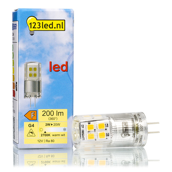 123 led G4 LED με δυνατότητα ρύθμισης έντασης, κάψουλα 2W (20W) LDR01686 - 1