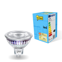 123 led GU5.3 LED με δυνατότητα ρύθμισης φωτισμού 7.5W (50W) | 4000K LDR01756