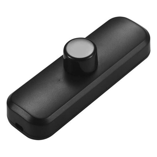 Dimmer για LED 123led με περιστροφικό κουμπί (RC) (0-25W) μαύρο LDR06201 - 1