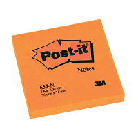 Αυτοκόλλητα Χαρτάκια 3M Post-it 100 Φύλλα 76 x 76 mm Orange 201496