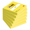 Αυτοκόλλητα Χαρτάκια 3M Post-it 100 Φύλλα 76 x 76 mm Yellow 201495 - 1