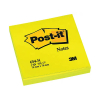 Αυτοκόλλητα Χαρτάκια 3M Post-it 100 Φύλλα 76 x 76 mm Yellow 201495 - 1