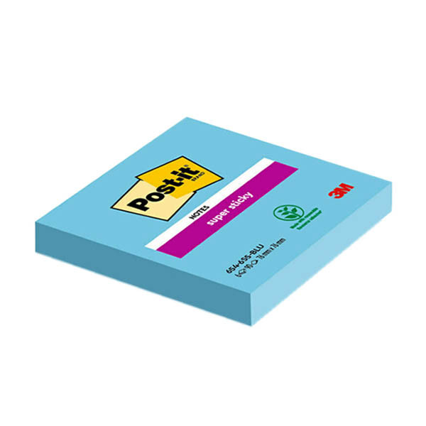 Αυτοκόλλητα Χαρτάκι 3Μ Post-it 76 x 76 mm Blue 201042 - 1