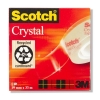 Κολλητική Ταινία 3M Scotch Crystal Clear 19 mm x 33 m