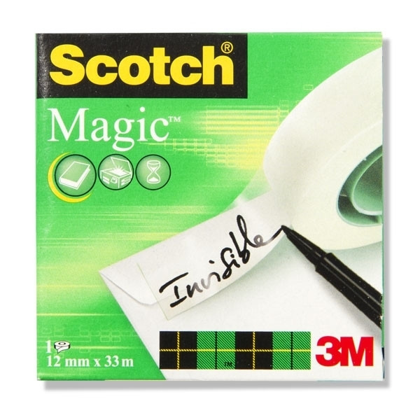 Κόλλητική Ταινία 3M Scotch Magic 12 mm x 33 m 201254 - 1