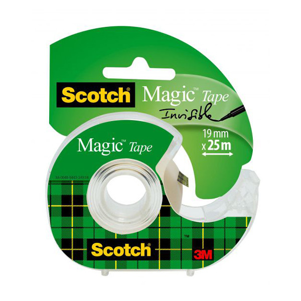 Κόλλητική Ταινία 3M Scotch Magic 19 mm x 25 m & Βάση Ταινίας 201480 - 1