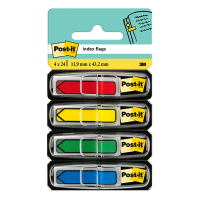 Σελιδοδείκτες 3M Post-it Arrows 11,9 x 43,1 mm 4 x 24 Τεμάχια Standard Colours 201358