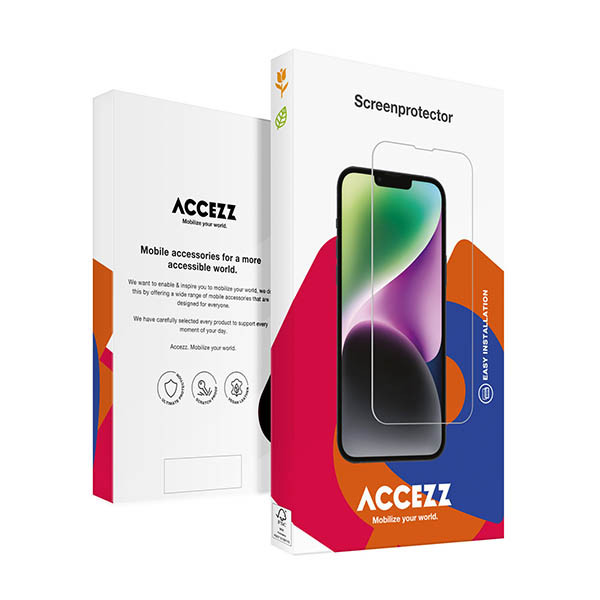 Προστατευτικό οθόνης Accezz από σκληρυμένο γυαλί για Apple iPhone 15 / 15 Pro / 16 137728 - 2