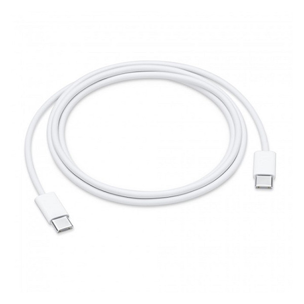 Καλώδιο φόρτισης Apple iPhone USB-C σε USB-C 2.0 λευκό (1 μέτρο) M010214171 - 1