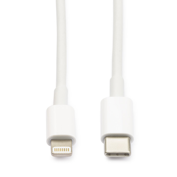Kαλώδιο Φόρτισης Apple iPhone Lightning USB-C White 1m A010221004 - 1