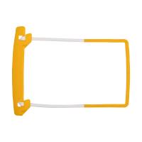 Bιβλιοδετικό 123ink Κίτρινο/Λευκό 100τμχ 301942