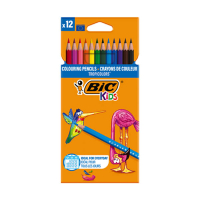 Μολύβια χρωματισμού BIC Kids Tropicolors (συσκευασία των 12) 240463