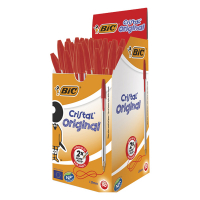 Στυλό BIC Cristal κόκκινο (50 τμχ) 224612