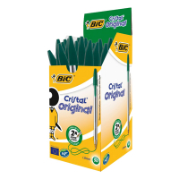Στυλό BIC Cristal πράσινο (50 τμχ) 224614