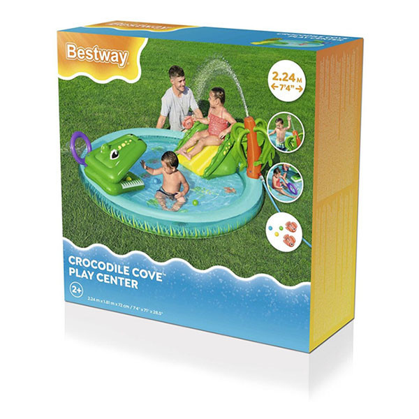 Παιδική Πισίνα Bestway Play Center Crocodile Cove 224 x 181 x 72 cm K170112225 - 8