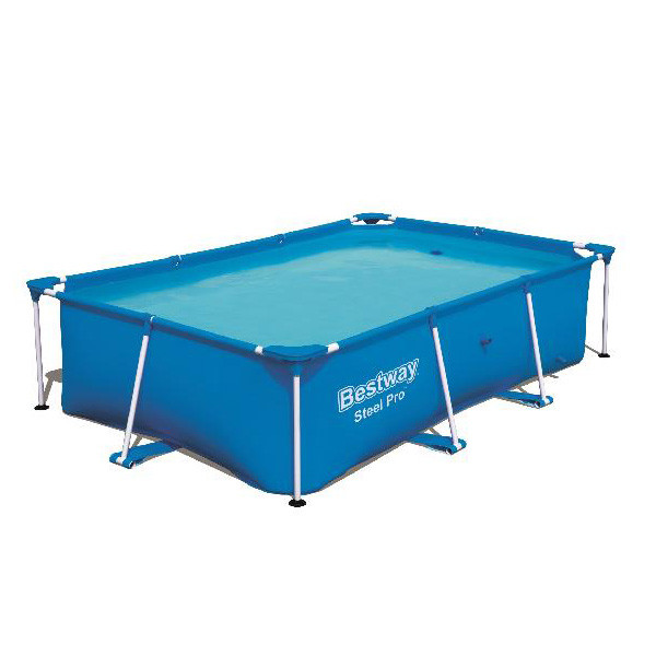 Bestway Πισίνα Πλαστική με Μεταλλικό Σκελετό Steel Pro 56403 (259 x 170 x 61 εκ.) 56403 SBE00011 - 1