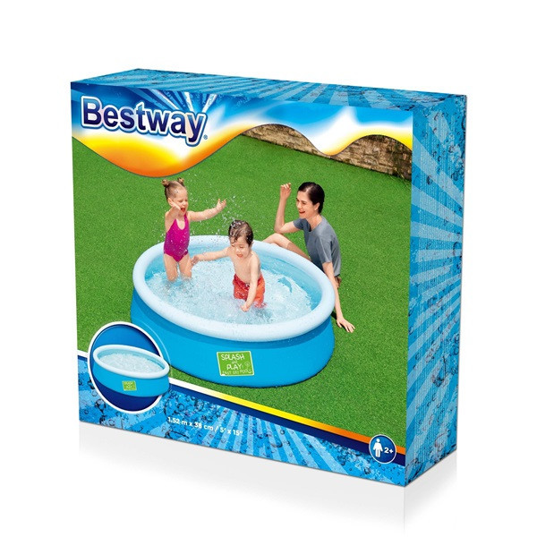 Φουσκωτή Πισίνα Bestway Μπλε 152 x 38 cm K170115406 - 2