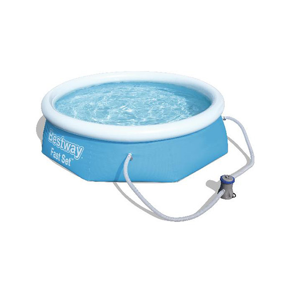 Φουσκωτή πισίνα Bestway Fast Set με αντλία φίλτρου Ø244cm ↨66cm SBE00007 - 1