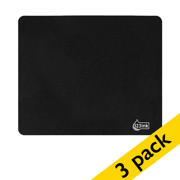 Black Mouse Pad 123ink 3Τεμ 301217 - 1