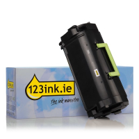 Black Toner Lexmark 622 (62D2000) (123ink) 037231