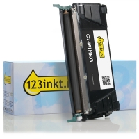 Black Toner Lexmark C746H1KG (123ink) C746H1KGC 037201