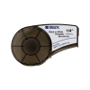 Brady M21-250-423 μαύρη σε λευκή πολυεστερική ταινία, 6,35mm x 6,40m (πρωτότυπο Brady)