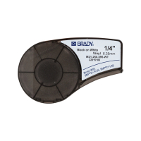 Brady M21-250-595-WT μαύρο σε λευκή ταινία βινυλίου, 6,35mm x 6,40m (αυθεντικό Brady) M21-250-595-WT 147160