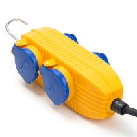 Εξωτερική Πρίζα Brennenstuhl 4 Θέσεων 5m Yellow/Blue K010813123
