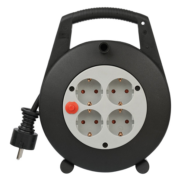 Καρούλι Μπαλαντέζα Brennenstuhl Vario-Line 4 Θέσεων με Καλώδιο 5m Black/Gray K010812004 - 1