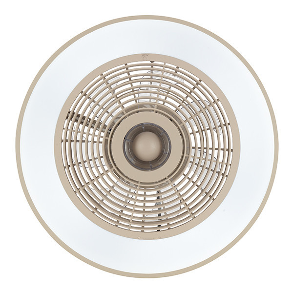 Ανεμιστήρας οροφής με λάμπα LED | Κατάνια | Ø 48,6 cm | RGBIC + 2700-6500K | Χρώμα άμμου | 40W | Λαμπερό LBR00009 - 3
