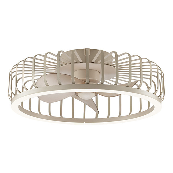 Ανεμιστήρας οροφής με λάμπα LED | Capo | Ø 48 cm | 2700-6500K | Χρώμα άμμου | 36W | Λαμπερό LBR00006 - 1