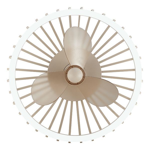 Ανεμιστήρας οροφής με λάμπα LED | Capo | Ø 48 cm | 2700-6500K | Χρώμα άμμου | 36W | Λαμπερό LBR00006 - 3