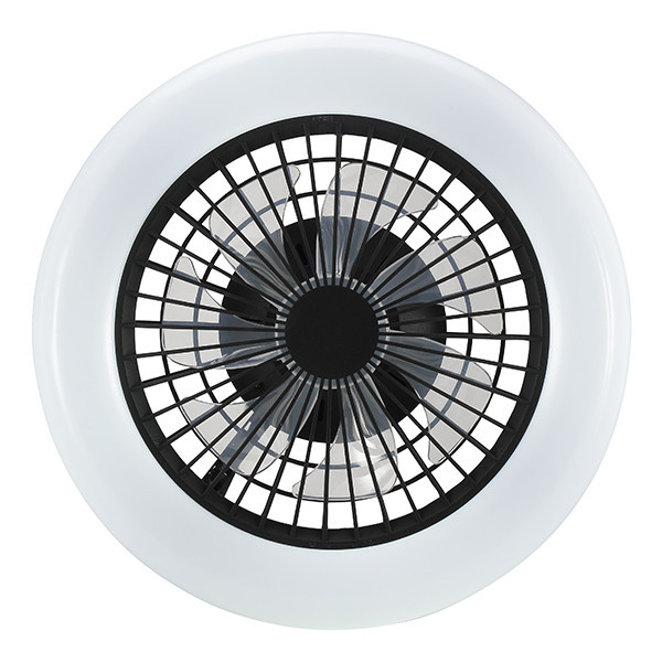 Ανεμιστήρας οροφής με λάμπα LED | Montero | Ø 42 cm | 2700-6500K | Μαύρο | 20W | Λαμπερό LBR00011 - 3