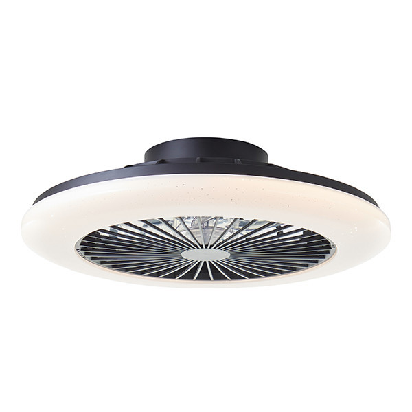 Ανεμιστήρας οροφής με λάμπα LED | Salerno | Ø 48,5 cm | RGBIC + 3000-6500K | Μαύρο | 40W | Λαμπερό LBR00001 - 2