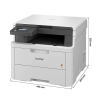 Έγχρωμος Εκτυπωτής Laser Brother DCP-L3520CDWE A4 all-in-one με Wi-Fi (3 σε 1) 832963 - 4