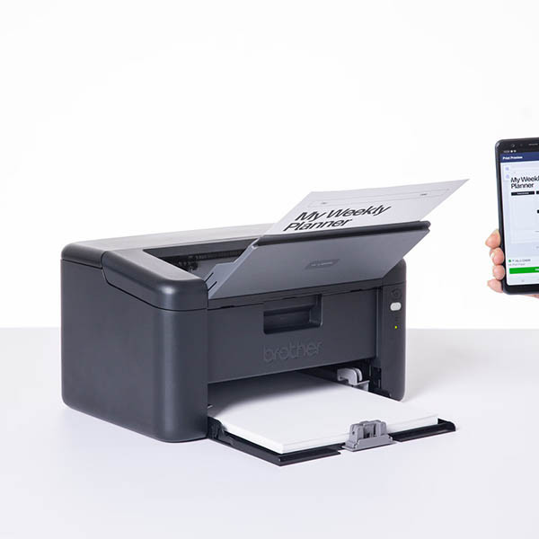 Ασπρόμαυρος Εκτυπωτής Laser Brother HL-L1240W A4 με Wi-Fi 834047 - 4