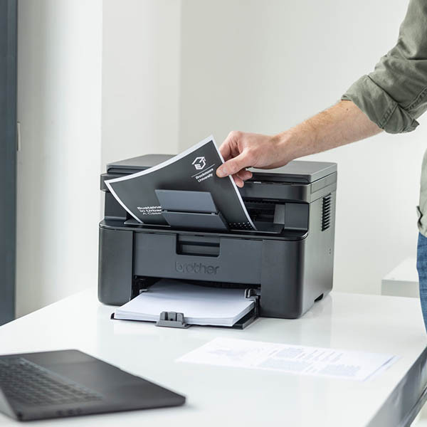 Ασπρόμαυρος Eκτυπωτής Laser Brother DCP-L1640W A4 all-in-one (3 σε 1) 834048 - 4