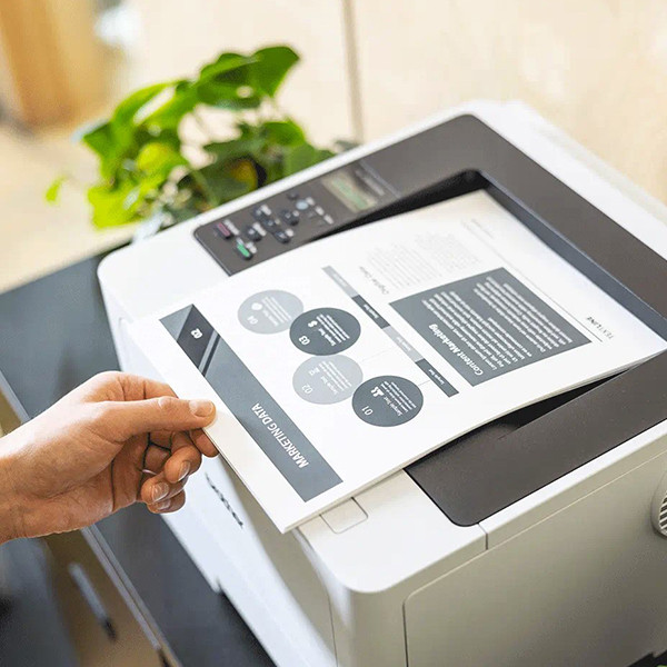 Ασπρόμαυρος Eκτυπωτής Laser Brother HL-L5210DW A4 με Wi-Fi 833261 - 4