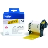 Αυτοκόλλητες Ετικέτες Brother DK-22606 15.24m x 62mm Black on Yellow 080748 - 1
