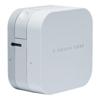 Brother Εκτυπωτής Ετικετών Brother PT-P300BT CUBE λευκό PT-P300BTRE1 PTP300BTUA1 833074