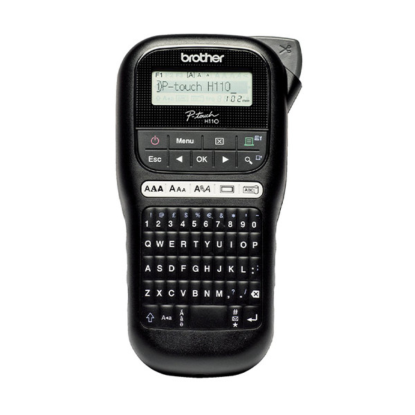 Ετικετογράφος Brother PT-H110 (QWERTY) + 5 ασπρόμαυρες κασέτες 833462 - 2