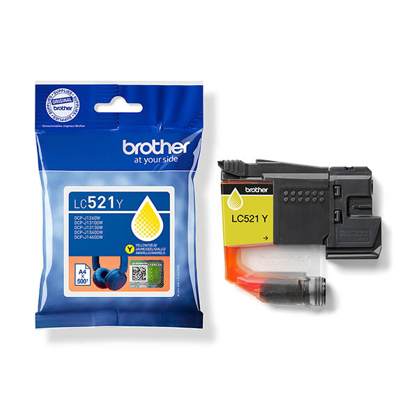 Μελάνι Brother LC-521Y Yellow 051476 - 1