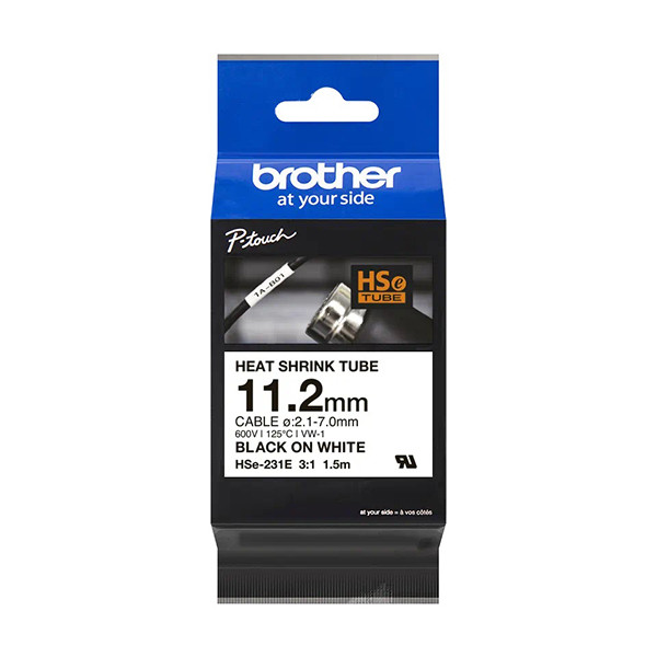 Brother Ταινία Brother HSe-231E Heat Shrink 1,5m x 11,2 mm HSE231E 350598 - 1