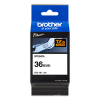 Ταινία Brother STe-161 Stencil 3m x 36mm Black on Clear 080694 - 1