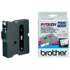 Ταινία Brother TX-241 15m x 18mm Black on White 080322 - 1