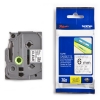 Ταινία Brother TZe-111 8m x 6mm Black on Clear