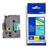 Ταινία Brother TZe-741 8m x 18mm Black on Green 080498 - 1